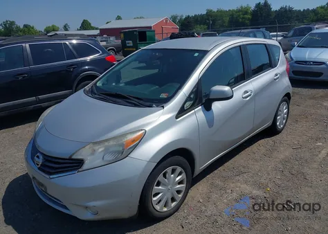 2014 Nissan Versa Note Sv из США, поврежденный, VIN 3N1CE2CPXEL395689